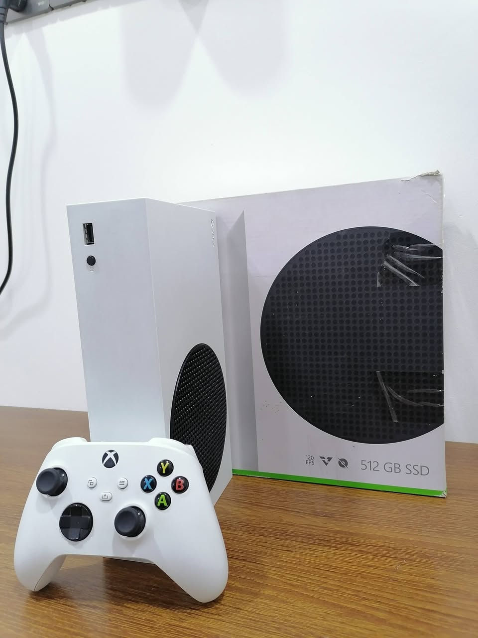 السلام عليكم....
اكس بوكس سيريس اس 512GB
اصدار 2023 الجهاز نظيف مثل ما موضح بالصور
الجهاز جديد ما مفتوح لوك ستيكر
يجي وي الجهاز بطاريات دبل من شركة DOBE ويا قاعده شحن 
بالاضافة الجهاز يجي وياه حساب في لعبة Warzon
السعر 400 الف وبيه مجال
الموقع : الموصل الجانب الايسر
للاستفسار على الخاص او على الواتساب
***********

