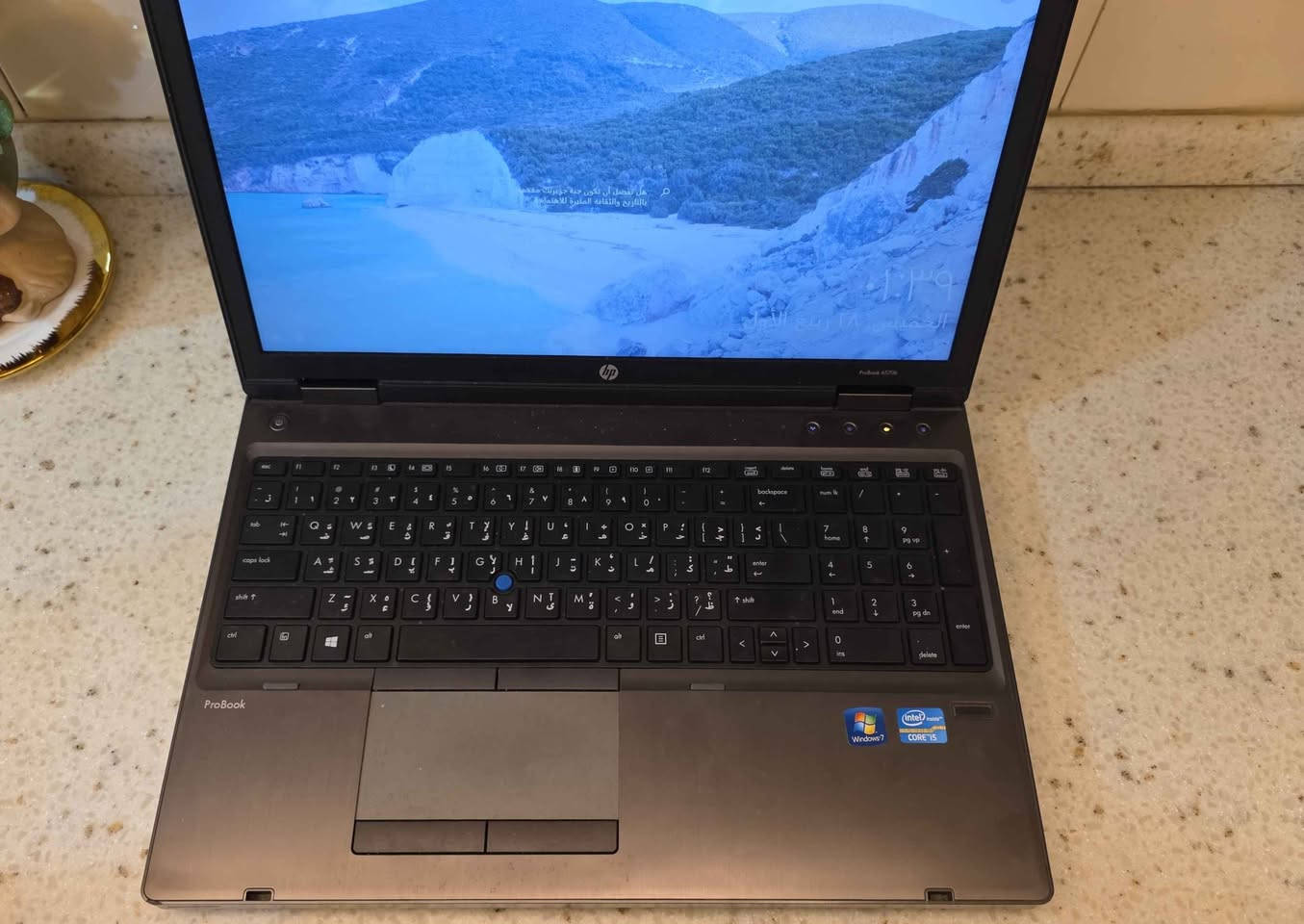 للبيع:
​نوع الموديل: HP ProBook 6570b
​المعالج (CPU): Intel® Core™ i5-3230M بسرعة 2.60 GHz
​جيل المعالج: الجيل الثالث (Third Generation) - (Ivy Bridge)
​ذاكرة الوصول العشوائي (RAM): 8.00 جيجابايت (DDR3)
​مساحة التخزين (Storage): قرص تخزين بسعة 238 جيجابايت (SSD)
​كرت الشاشة (GPU): Intel® HD Graphics 4000
رقم هاتف واتساب -*********** بغداد, العراق

نص مكتوب في الصور:
- حول تتم مراقبة الكمبيوتر وحمايته. راجع التفاصيل في أمن Windows الإعدادات المرتبطة تغيير مفتاح المنتج أو ترقية إصدار Windows قراءة شروط ترخيص برامج Microsoft إعدادات BitLocker إدارة الأجهزة سطح مكتب بعيد حماية النظام إعدادات النظام المتقدمة إعادة تسمية جهاز الكمبيوتر الشخصي (متقدم) الحصول على مساعدة تقديم تعليقات مساحة التخزين 238 GB 33 GB من 238 GB تم استخدام بطاقة الرسومات 32 MB Intel(R) HD Graphics 4000 المعالج Intel(R) Core(TM) i5-3230M CPU @ 2.60GHz 2.60 GHz ذاكرة RAM المثبتة ٨,٠٠ غيغابايت DDR3 DESKTOP-AD6JG0A HP ProBook 6570b مواصفات الجهاز اسم الجهاز المعالج ذاكرة RAM المثبتة بطاقة الرسومات مساحة التخزين معرف الجهاز