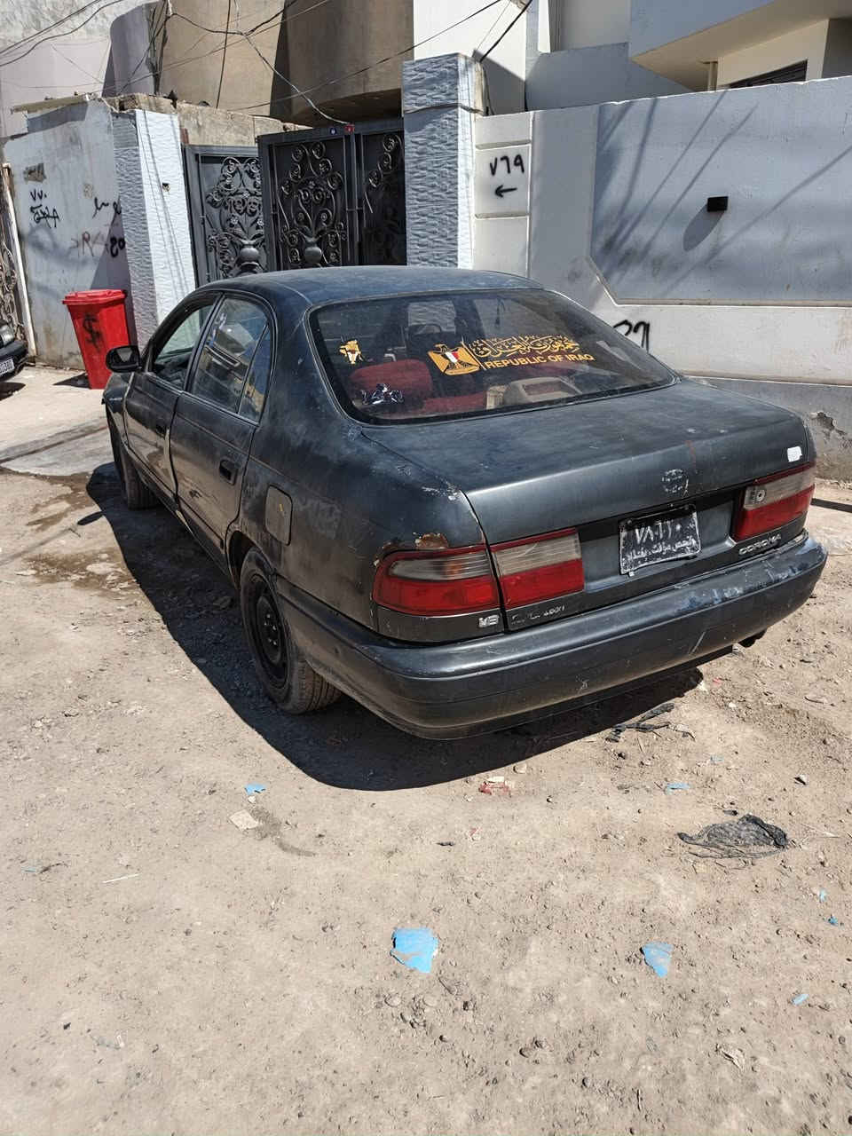 السلام عليكم للبيع كرونه موديل 95 رقم فحص بغداد المحرك بي تنقيص صدر جديد العنوان سامراء  السعر 22وبيهه مجال ***********
