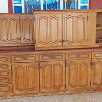 كاونتر صاج زام خمس قطع مترين ونص مع ملحق مترين ونص زائدا مترين ارضي زا...