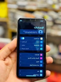 ايفون اكس تخطي سيم كرت شغال ذاكره  64 بطاريه  100   فيس ايدي واكف جهاز...