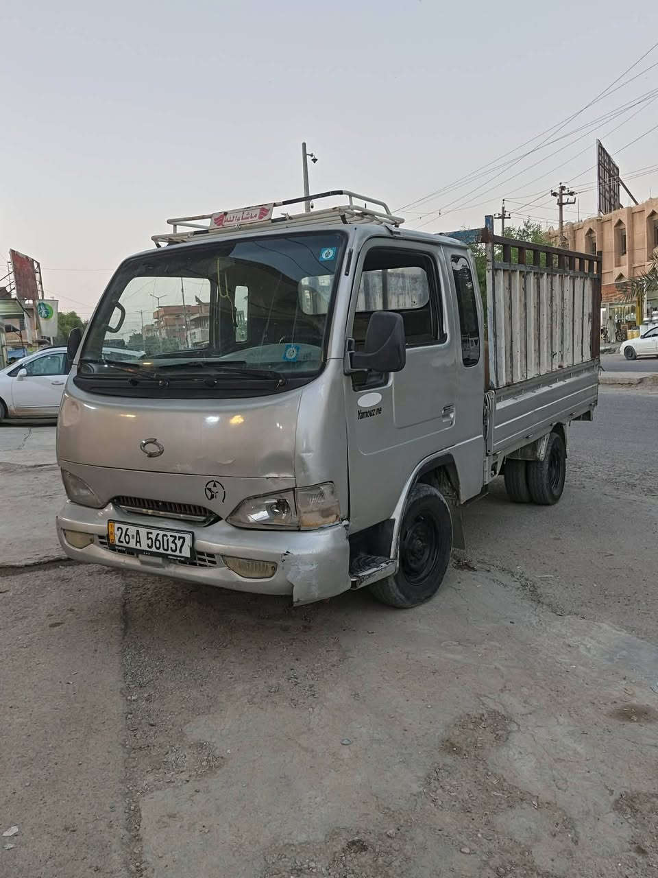 سلام عليكم
سامسونك موديل 2000 للبيع كير محرك شاصي كله شرط تحويل غرامات شرط للاستفسار ***********  السعر 50 وبيها مجال
