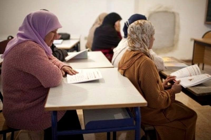 محو الأمية • تعليم مجاني • سبع البور