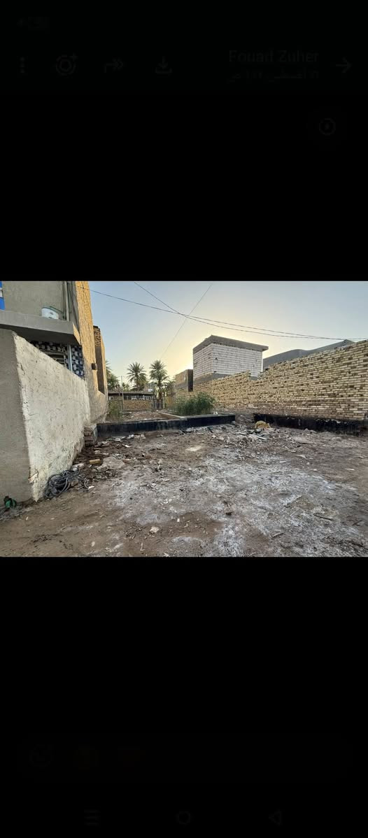 السلام عليكم بتلو للبيع مساحته 190 متر طابو زراعي سند 25 تحويل مباشر العنوان بابل حله شارع ثمانين طريق النجف خلف مركز شرطة سيف سعد الطهمازيه منطقة البشوكان يبعد عن شارع ثمانين أربع دقائق السعر 55  تفاصيل اكثر الاتصال على الرقم *********** بي واتساب
