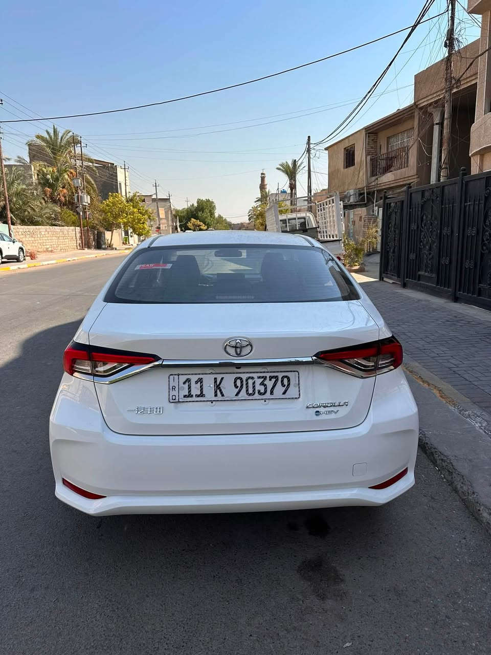 السلام عليكم كورلا هايبرد شكل الخليجي موديل 2025 ماشيه 9الف مكفوله من الصبغ والبارد والتبديل والشخط والرصعه مواصفات السياره فتحه كوشنات جلد رادار امامي كاميرا خلفيه شاشه كبيره قطعتين تبريد علامه سوده سياره مغلفه برو رايز رقم بغداد بااسمي سياره مكفوله كفاله عامه من كلشي السعر 162 وبيها مجال الرقم ***********
