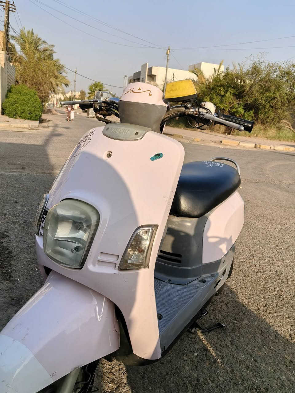 اسلام عليكم //دراجة بوليس وردي فاتح
دراجة حلوة نضيفة اي نقص ما بيهة برغي ما مفتوح بيهة ختم واحد شغالة من كلشي// الدراجة نوزل صالهة اقل ٣ أشهر من طالعة
نضيفة مال واحد معتني بيهة السعر 800 وبيهة مجال بسيط
*********** الشراي يراسل ويدلل
