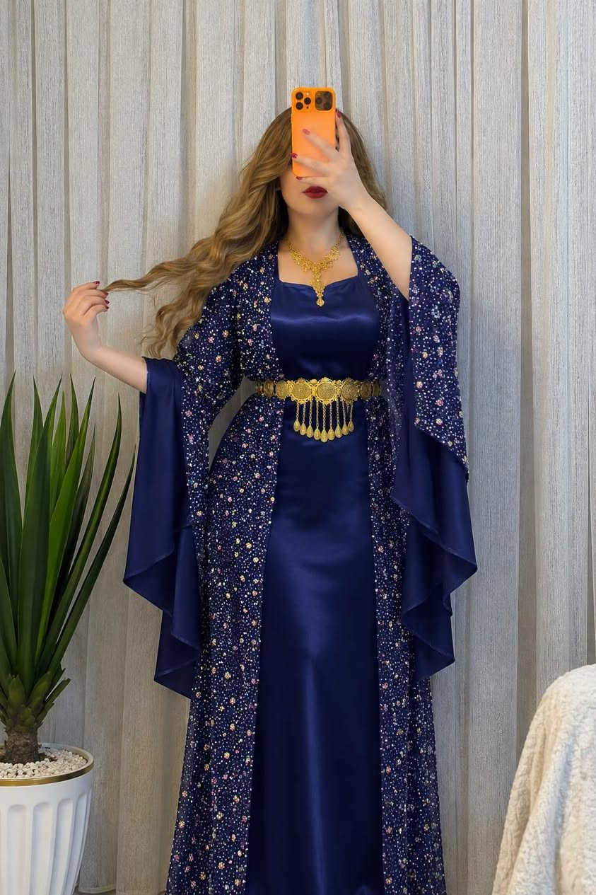 توصيل مجاني • زي كردي • قماش بولك اماراتي
