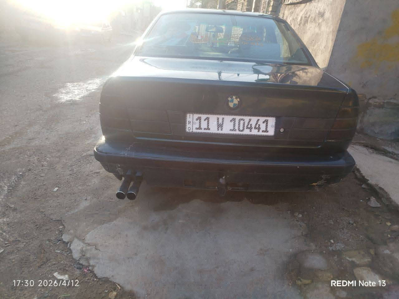 السلام عليكم BMW 525i بجم عريض للبيع سيارة ونضيفه رايدها ب50 ورقه وبيها مجال قليل للاستفسار اكثرهذا رقمي ***********
