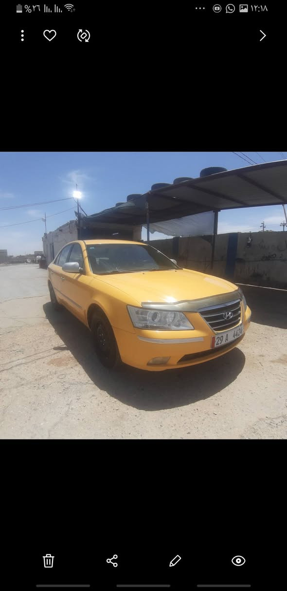 سلام عليكم سوناتا واردامريكي مكينه دوش موديل ٢٠١٠ رقم انكليزي مداور مكينه كير جدد مكفولات بيه ظربه خفيفه بجملغ لايسر شبر فقط سعر٩٠ مكاني شطره اذا موشراي لاتخابرني ***********
