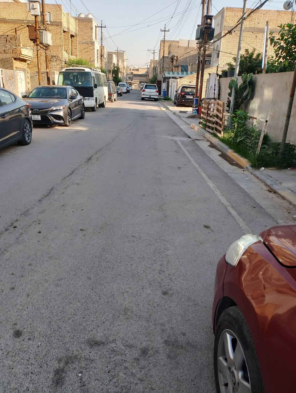 مساحه 150 نزال 20 واجهيه 7.5 حي الجهاد حمدانيه ***********
