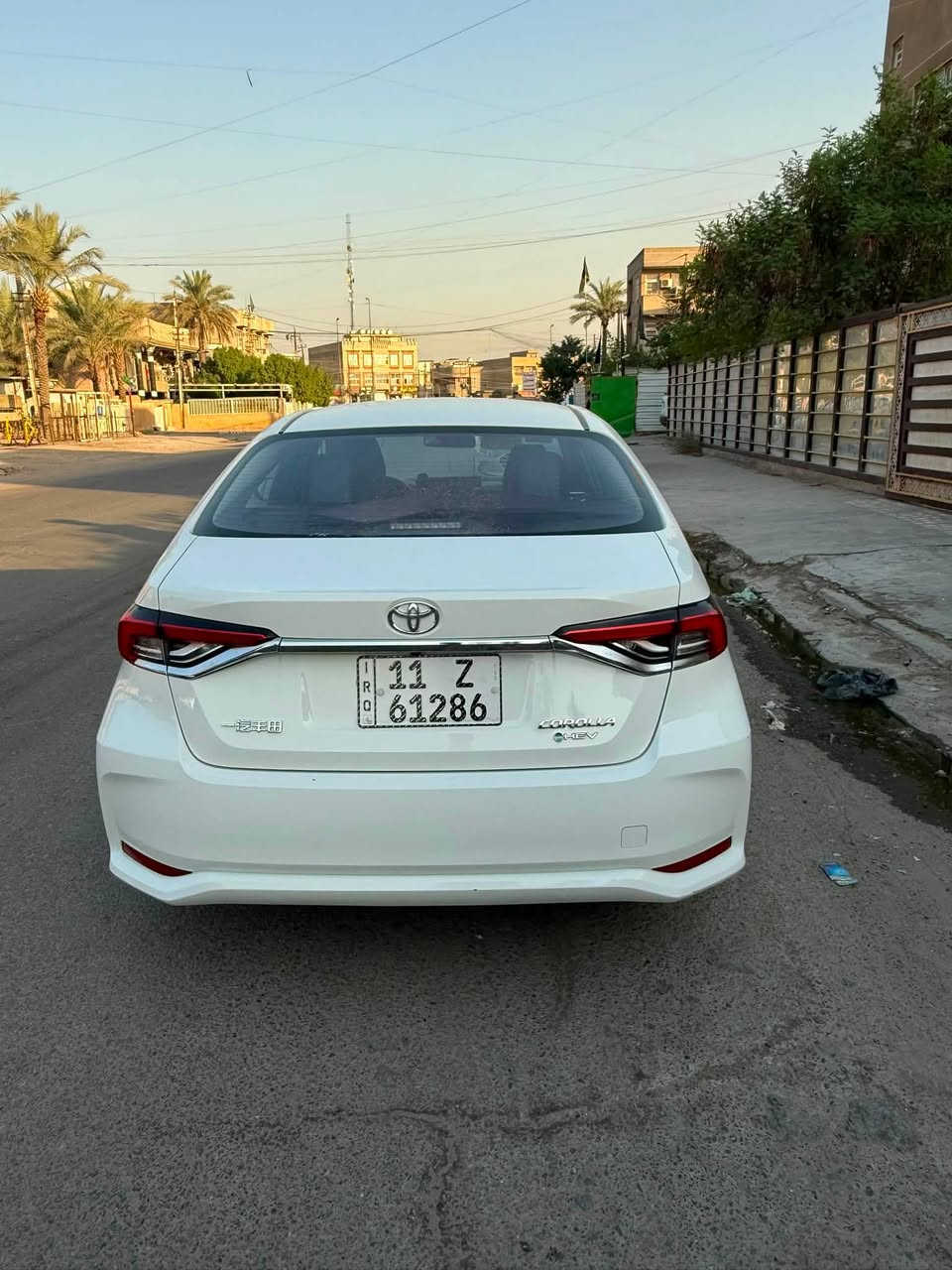 سلام عليكم كورلا هايبرد2025 شكل الخليجي فول مواصفات سياره مكفوله كفاله عامه ماشيه ٢٥الف  السعر 160 وبيها مجال العنوان بغداد رقم***********
