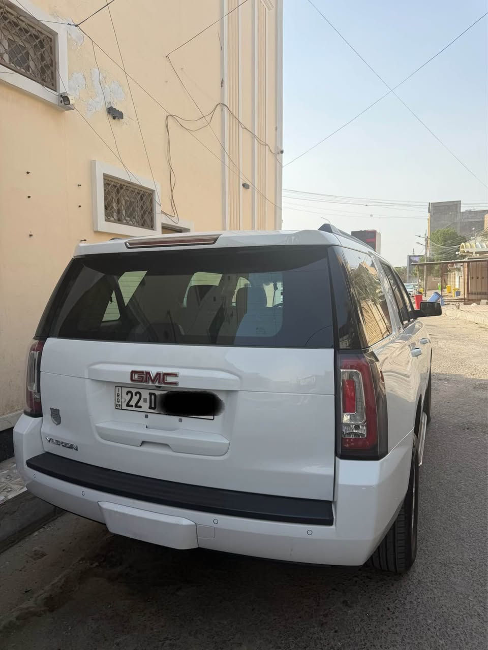 السلام عليكم 
يوكن 2019 خليجي مواصفات sle ماشيه 97 الف حقيقي بيها نص الجامق الامامي صبغ فقط باقي السياره كفاله حتى من الشخط 
مكان السياره البصرة
للأستفسار ***********
*********** البصرة, العراق
