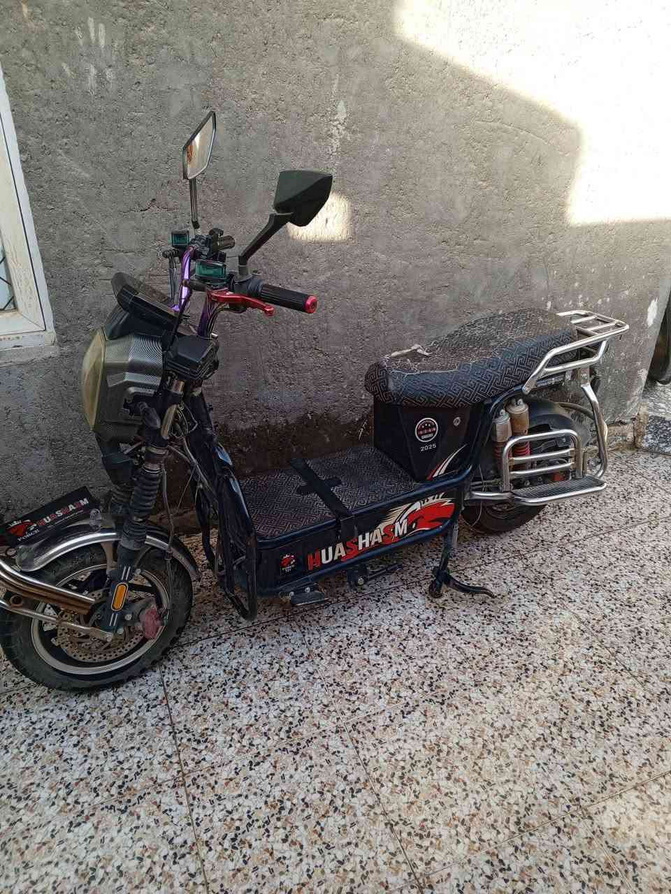 ماطور كهربائي هيوشه موديل ٢٠٢٥ للبيع
الموقع الرمادي
٦ بطاريات
بطارتين كاعدات
٤ بطاريات يقرن ٨
السعر ٣٠٠ ألف وبيه مجال 
للتواصل واتساب :
***********
