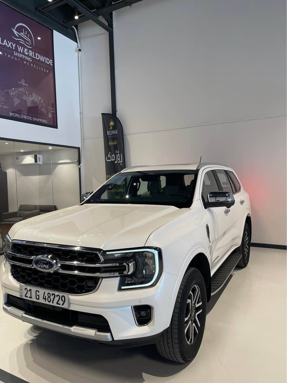 Ford Everest 2025 Limited 
سفری شەریکەی القاسد - کلین تایتڵە 
فول فول مواصفات - ١٤ هەزار کیلۆمەتر ڕۆشتووە
مەکینە ٤ پستۆنی ٢.٣ لتر تۆربۆیە - دوو سێرفزی تیا ماوە
ڕەقەم سلێمانیە - تەحویل غرامە بەشەرت - 
شوێن سلێمانی کۆمپانیای ڕۆژماک - 

***********
***********
 
فۆرد افریست مودیل ٢٠٢٥ مواصفات لمتد 
سفر شرکە القاسد - کلین تایتل ( مکفولە کفالە عامە) 
ماشیە ١٤ الف کلم - مکینە ٢.٤ لتر ٤ سلندر توربو -
سیرفزین مجانی بل شرکە موجود - رقم سلیمانیە 
تحویل غرامە بشرط - فول فول مواصفات اخر فئە
مکان سلیمانیە شرکە روجماک
 
***********
*********** السليمانية, العراق
