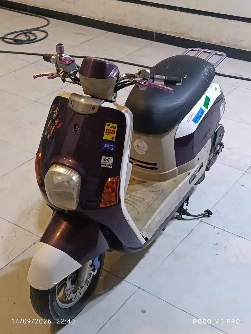 السلام عليكم بوليس للبيع لون بنفسجي بوشه 55رياضي شيال رياضي يدات رياضي وياله اصلي رياضي بدل خلفي رياضي سلف رياضي 55 كهربائيات شغاله دراجه معدله كابريته اصلي مو تجاري مكان كربلاء طوريج الهنديه السعر 450وبيه مجال رقمي للتواصل ***********👍🏻

نص مكتوب في الصور:
- 15/09/2026 22:13
- POCO M6 PRO
- 14/09/2026 22:40
- 12/09/2026 13:39
