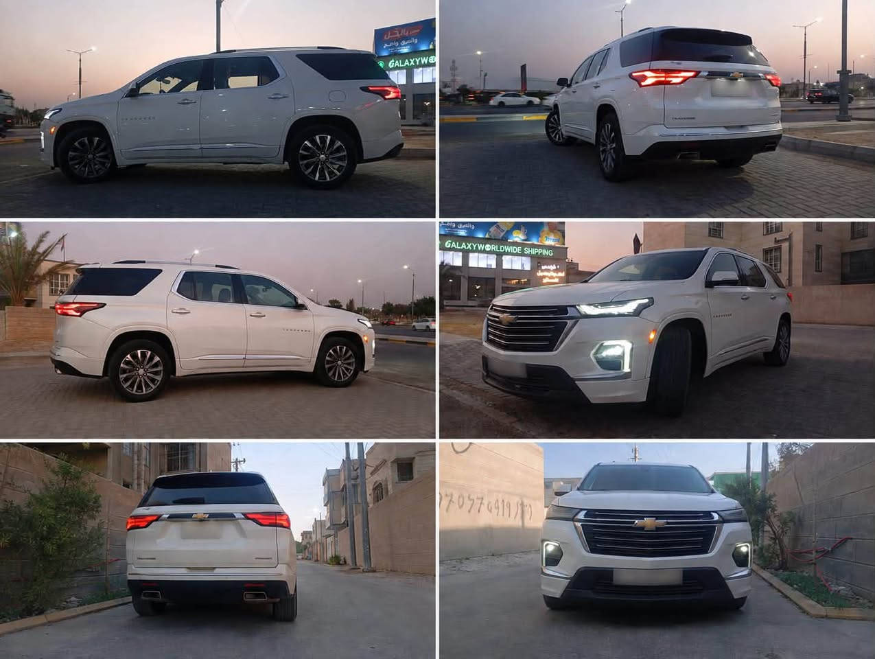 شوفرليت ترافس  بريمير أعلى مواصفات 2023
6سلندر 3600 
كير 9نمر مع ثلاث وضعيات قياده ..ثلوج،سحب مقطوره،ومنحدرات
تو ويل 
رادار خلفي وامامي 
5...كامرات 360 درجه
فتحة سقف و بانوراما
شاشه خزنه مثل التاهو
كراسي اماميه كهرباء
تبريد وتدفئة  خزن ميموري
كراسي خلفيه تدفئه
جنطه كهرباء 
كراسي خلفيه ملكي(منفصل)
 
نقطه عمياء 
كشنات هزاز 
سايد بريك بصمه 
اوتو ستوب 
تحديد مسار
نظام صوتي بوس
10سماعات
تبريد ثلاث قطع مع لوحة تحكم 
مري كهرباء مع نقطة عمياء

 السياره وارد امريكي صبغ فقط چاملغ وبنيد حدادية الشركه ماملعوب بيها ابد على الميزانيه مالت امريكا  كير مكينه خير من الله 
 طخم تاير جديد  
بطاريه جديده

‭***********‬
