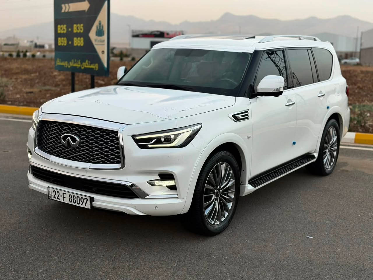 QX80 • فول مواصفات • ماشيه ١١٥ الف