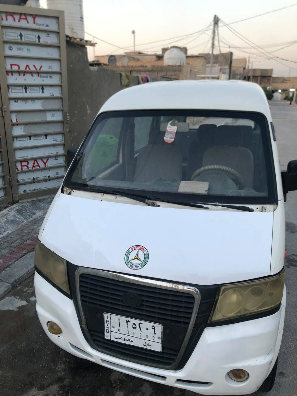 كنو حلوه وعائليه ٧نفرات خصوصي العنوان كربلاء السعر ٢٧ وبيه مجال السياره جاهزه من كلشي بس المحرك بي خيط بخار مو ديل ١٢ 
*********** بي وتساب

