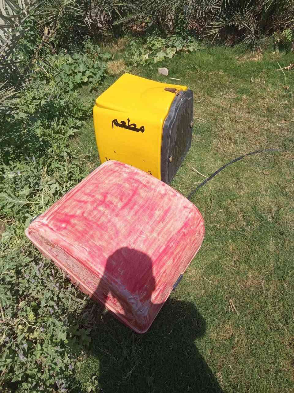 صناديق دلفري عدد 2 جاهزه اضافه قاعده جوه يعني جيب وشد 
مكان حي الحكيم ستفسار رقم ***********
