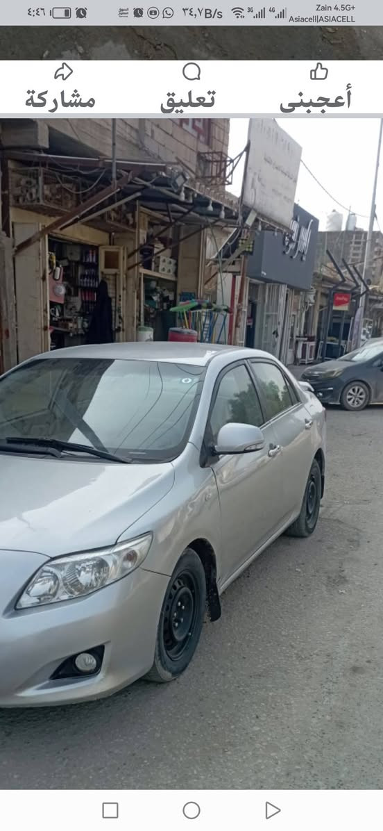 كورلا ٢٠٠٨ • مكينة وگير بضمان • ما بيها قطع تبديل