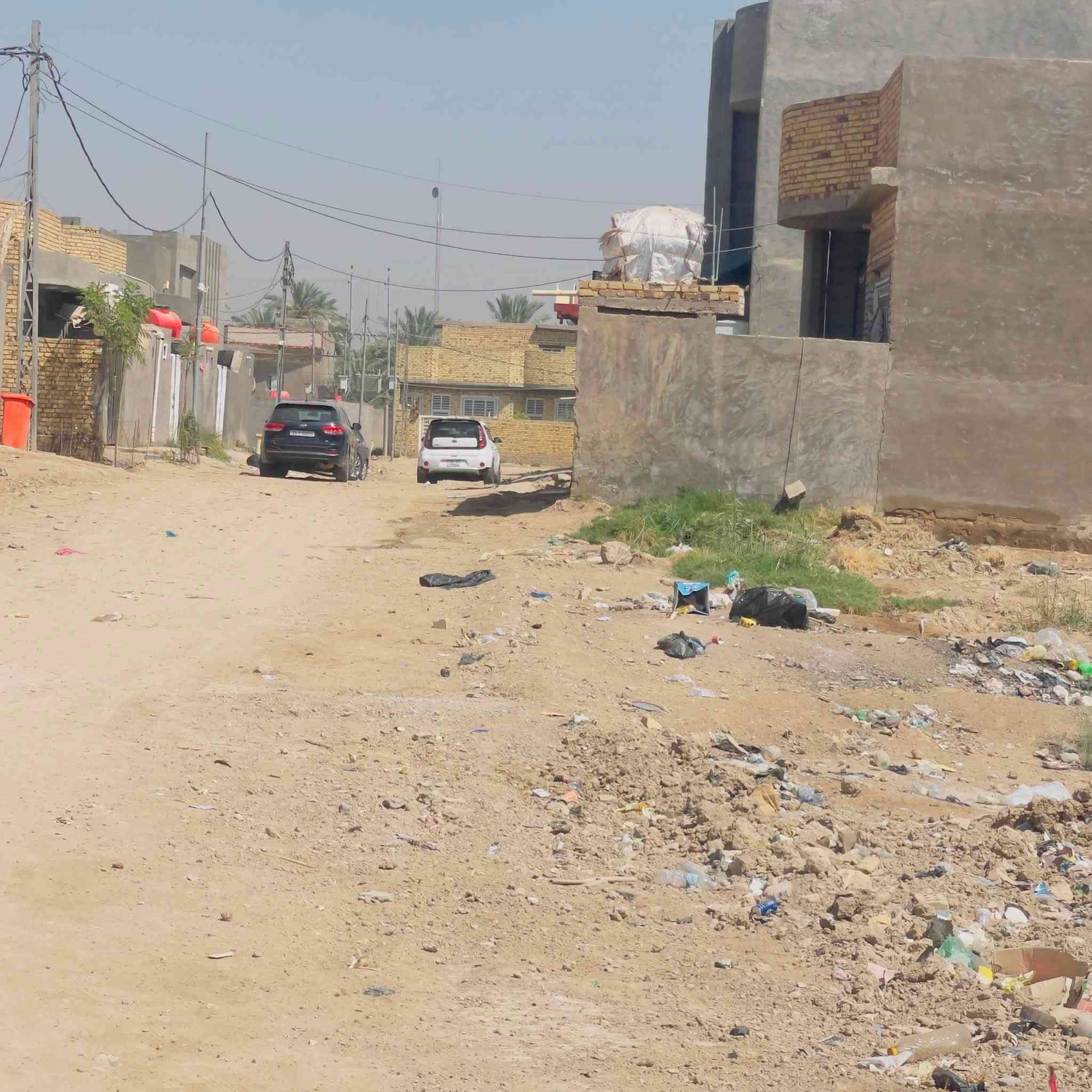 *********** قطعة للبيع طابو صرف حي عدنان العنوان الحمزه الغربي مساحة 150 متر
