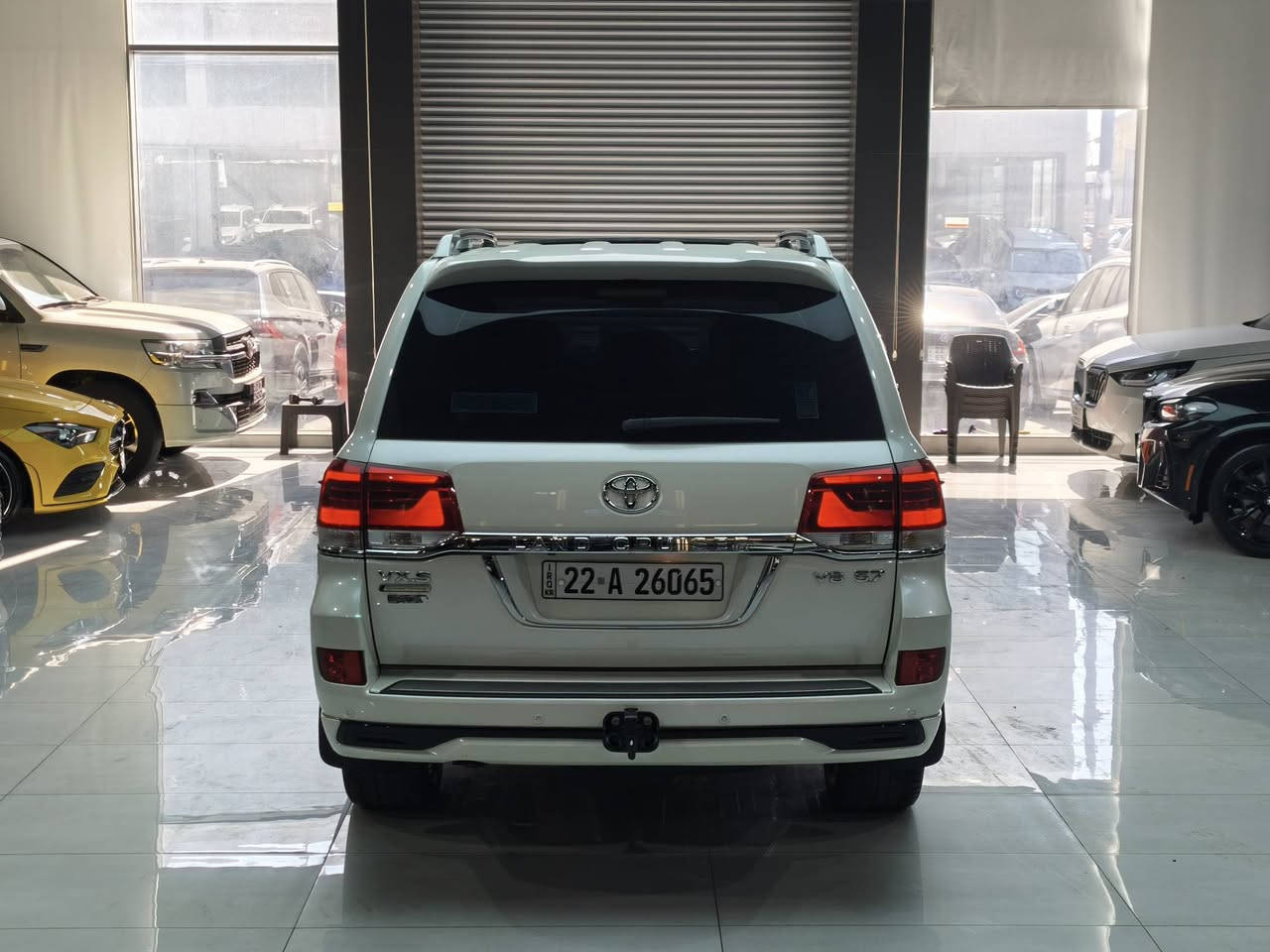 لاندكروزر 2016 VXS
لاندكروزر VXS 2016
ماشيه 81.000كم 
محرك V8 5.7
شركة سردار
فول مواصفات لكزس جك ورادار 
رقم اربيل فحص وهزه كله جديد
باسمي شرط تحويل ثاني يوم 
السعر 425 وبي مجال بسيط 
بيع فقط مااراوس
بيه 4 اماكن تعديل بارد 
العنوان اربيل 
***********
***********
