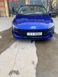 النترا 2023  لون جويتي ( ازرق) داخل رصاصي  ماشيه قليل بعدها بوضع زيرو ...