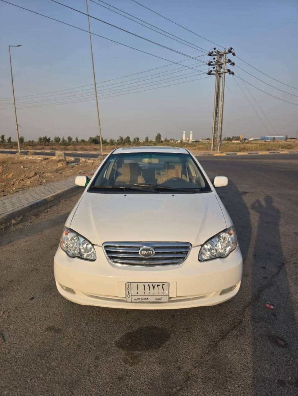 السلام عليكم ورحمةالله بي واي دي F3 2012 اوتوماتيك رقم نجف 
كير ومكينه وحداديه خير من الله مكفوله من الضربه 
تبريد ثلج والصور كدامكم
السياره بيها جاملغ جه السايق اني بدلته بصبغ. بلادي

السعر 55 ورقه
***********
