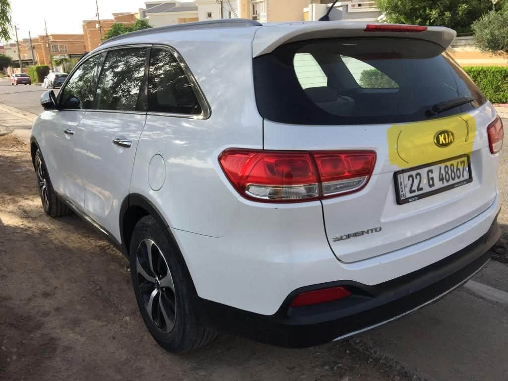 🚘 للبيع Kia Sorento 2016
سيارة عائلية عملية بحالة جيدة، 7 مقاعد ومناسبة للعائلة.

• محرك 4 سلندر – 2400 CC
• FWD دفع أمامي
• بنزين – أوتوماتيك
• العداد 142,000 كم
• 3 قطع تعديل بارد موضحة بالتأشيرات الصفراء
• المحرك مجفت وهو بشرط
• القير بحالة جيدة وبشرط
• لا تحتوي على سلايد
• لا تحتوي على بصمة تشغيل
• جاهزة للاستخدام
* ايرباك السكان مبدل 
* توجد مكانات حالوب على القمارة. 
* متوفر ملف الفحص الكامل للسيارة

📍 الموقع: أربيل
💰 السعر المطلوب: 15,000$
📩 التواصل عن طريق الـ Direct
او ***********

للجادين فقط.
