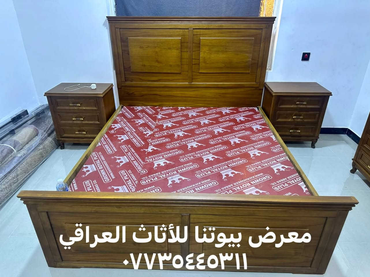 السلام عليكم متابعينا الكرام
غرفة ٥ أبواب وملحق حسب طلب الزبون وحسب القياس
داخل وخارج صاج ٥ ملم الكنتور زاوية الغرفة ٥ قطع 
انشاءالله تنال إعجابكم لاستفسار مراسلة الصفحة أو اتصل واتساب ٠٧٧٣٥٤٤٥٣١ بغداد الدورة نهاية شارع الصحة مجاور كلية كلكامش الاهليةمعرض بيوتنا للأثاث العراقي
