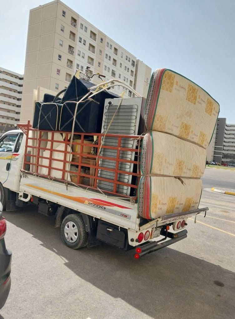نقل اثاث داخل بغداد وخارج بغداد
يوجد كادر عمل متخصص بنقل الأثاث 

يوجد سيارة كبيرة وصغيرة 

 اتصل ***********☎️ 
  يتوفر وتساب ☎️
