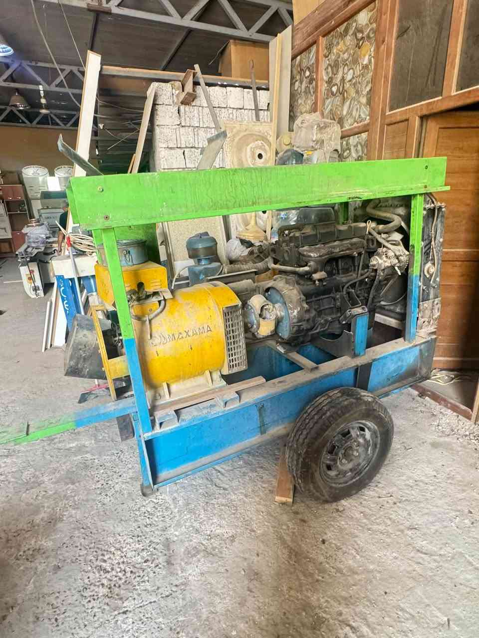 للبيع مولدة كهربائية مستعملة 🔥
⚙️ مولدة مستعملة، جاهزة للفحص والمعاينة
📸 البيع حسب الصور والحالة الموجودة

💰 السعر: 17$

📞 للاستفسار والحجز:
***********
