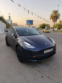 👋 تسلا موديل y (موديل 2024) وارد امريكي رقم بغداد بأسمي ماشيه 38000 كي...