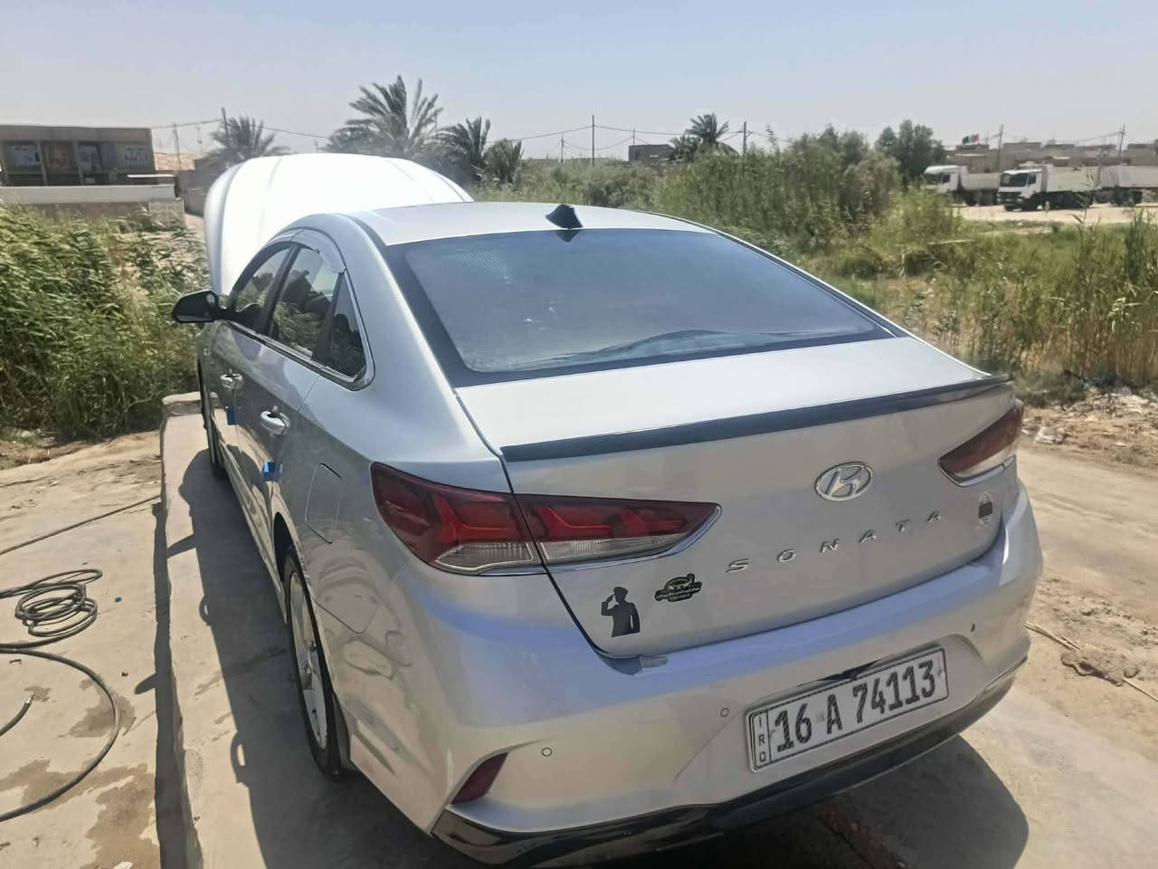سوناتا لون موديل 21 كير مكينة مكفولات خط واحد بانزين رقم 📱 قادسية نكليزي مداور ثاني يوم مكاني الدوانية الاتصال على رقم 📱 *********** السعر 165 مع المجال شي قليل الماتشري لا يظل يرسل رحمة ع والديكم@@ السيارة كفالة عامة كورية
