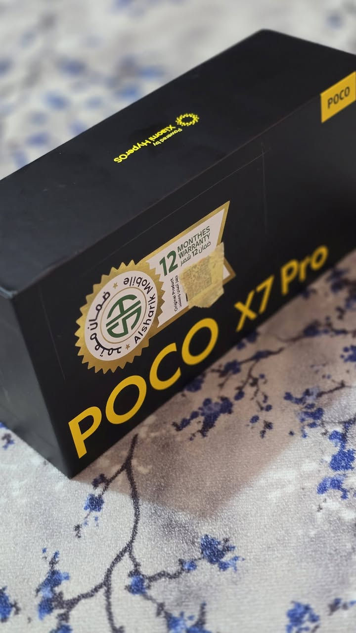 السلام عليكم. جهاز للبيع بوكو X7 pro جهاز نضيف مكفول ذاكره 256 والداخليه 8 بطاريه 6000 . جهاز وضع الشركه . للستفسار *********** .
