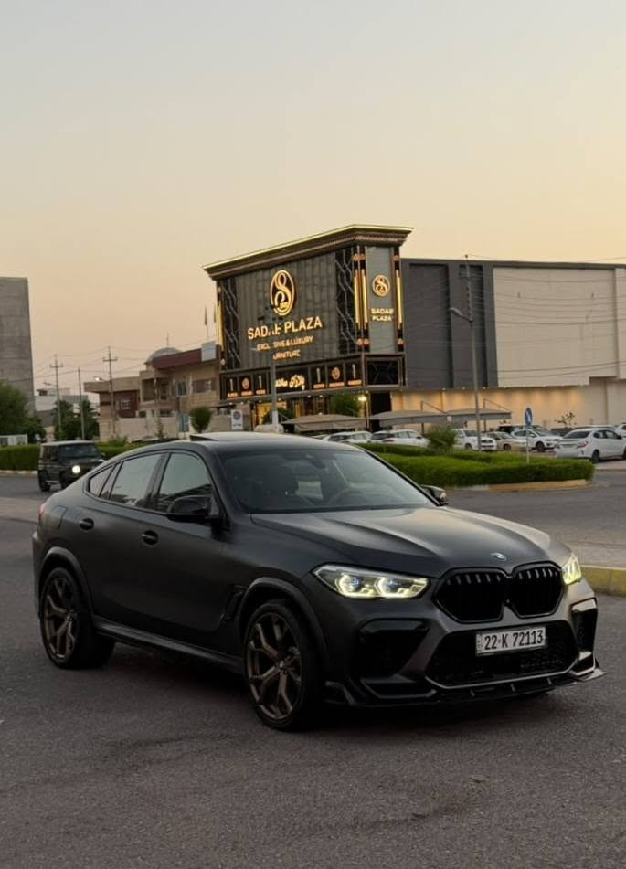 Bmw X6 40i 2021 individual

مةكينة : 3.0 twin power turbo V6 
(گير مةكينة  كارةبايات  و تةحويل) بةشةرت
هيچ مةسجيكي نية 
بوياغ : دوو دەرکەی لای سەکن بویاغە
 بێ ژۆرێ بێ ارباگ 
پيشي كةپس
٥٠هەزار میل رۆیشتیە 
فول فول مواصفات (individual) کوشن سارد و گەرم و مساج 
داخل قاوەیی 

سەیارەکە کامل ppf کراوە زمان ١٠ سال 
کامل دەست کاری کراوە 
شوتە و چارچ پایپ و داون پایپی لەسەرە 
زۆر زۆر بەقوەتە 

سعرر ٤٣٠ ورقة مجال 
اربيل 
*********** كورك و واتساب أربيل, العراق
