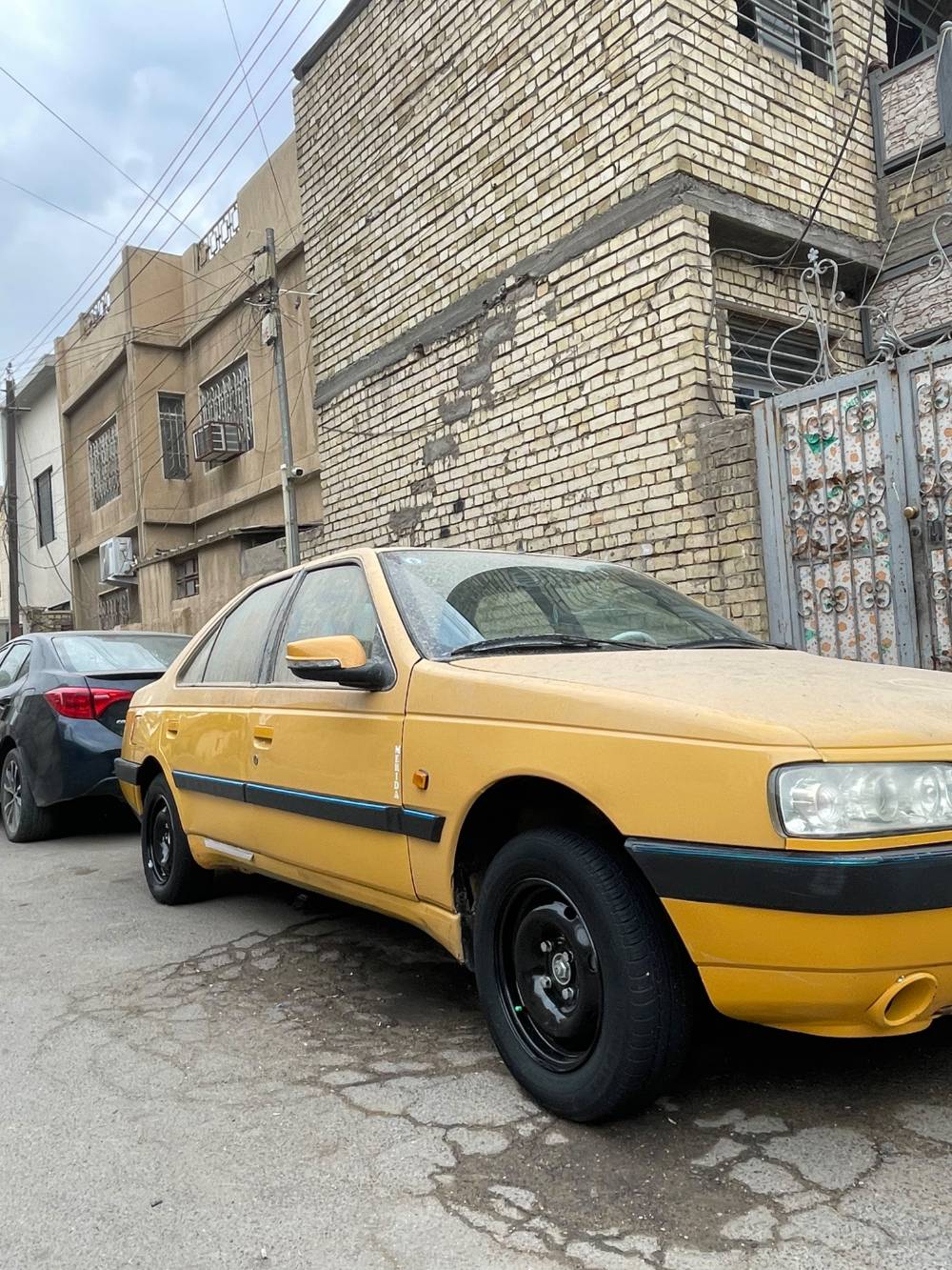 بيجو 405 • رقم بغداد • تبريد شغال