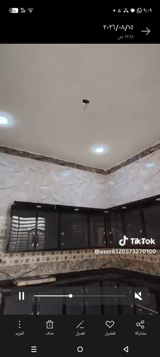 بيت للبيع الاحولي الأول قريب مدرسة النسور المساحه 200م ركن شارع 15 بناء جديد          ***********
