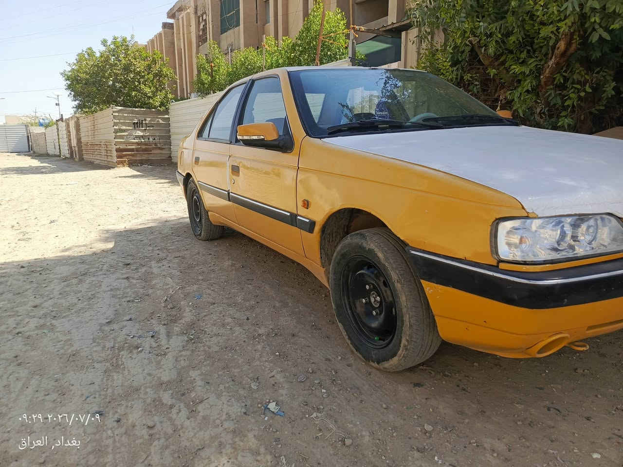 السلام عليكم شباب بيجو جي ال إكس موديل 2010 مكينه گير تبريد خير من الله مصفرة هيئة وغرامات مكاني بغداد حي الجهاد سعر 28 رقم ***********
