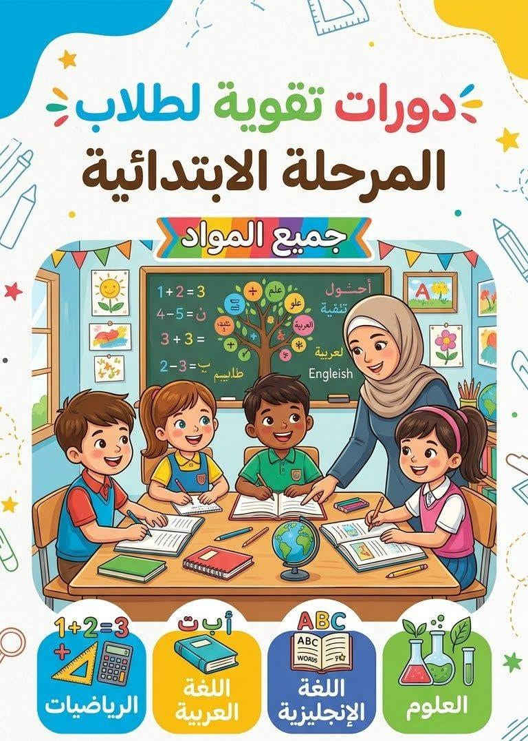 دورات تقوية • طلاب ابتدائية • قرية سيد حسين