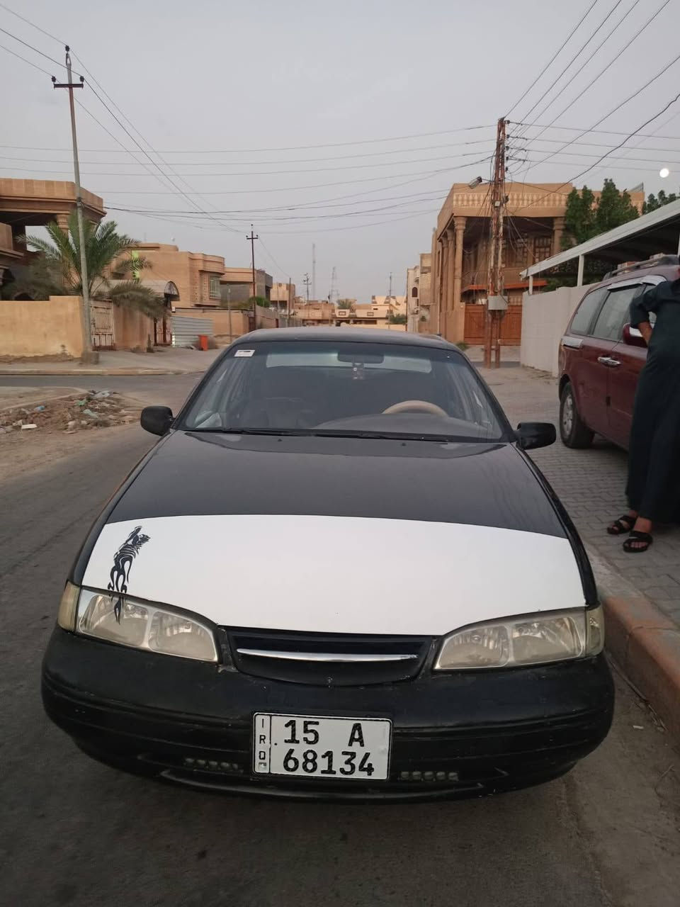 السلام عليكم للبيع برنس فراشه موديل 96 سيارة نظيفة الف متذب عليه مال جناي محرك كير اكسل سلف داينمو باور باتري جديد كلة شغال كهربائيات شغالة سيارة ماعايزهة شي بسمي تحويل بنفس اليوم مكان التاجي سعر ٣٢ بيهة مجال حك الجية للاتصال ***********
