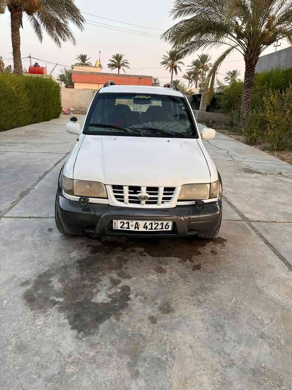 السلام عليكم كيا سبورتج موديل 2002  رقم سليمانية انكليزي سنوية ما نافذة محرك 2000 جديد وكير جديد حاوية صدر امامي خلفي جديد داخل ودشبول نظيف منظومة تبريد كاملة  كهربائيات شغالة مسجل شاشة شغال 
فور ويل سيارة 
السعر 39
ديالى المقدادية 
الاتصال ***********
