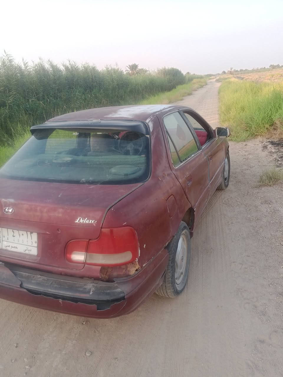 سلام عليكم سياره البيع موديل 1994دمعه 
فرمماته جديده كهربائيه نضيفه سياره محرك 2000مسكر كير عادي بيها دخانه زركه بس خيط يعني مو قويه السياره يرادله ترتيب  بيها جراد من الشمس داخله حلو كشناتها جدد
سياره معروضه 20ورقه وبيه مجال حك الجيه مكان اديالى الخالص الرقم ***********
