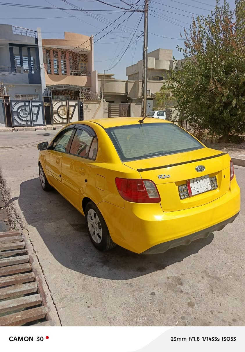كيا ريو موديل 12 رقم نينوى المني هيه وغرمات صفر سيارة بدون ضارار بس شبر بل جملغ الخلفي كير عادي محرك 16 شرط خليجي ***********$$$$***********
