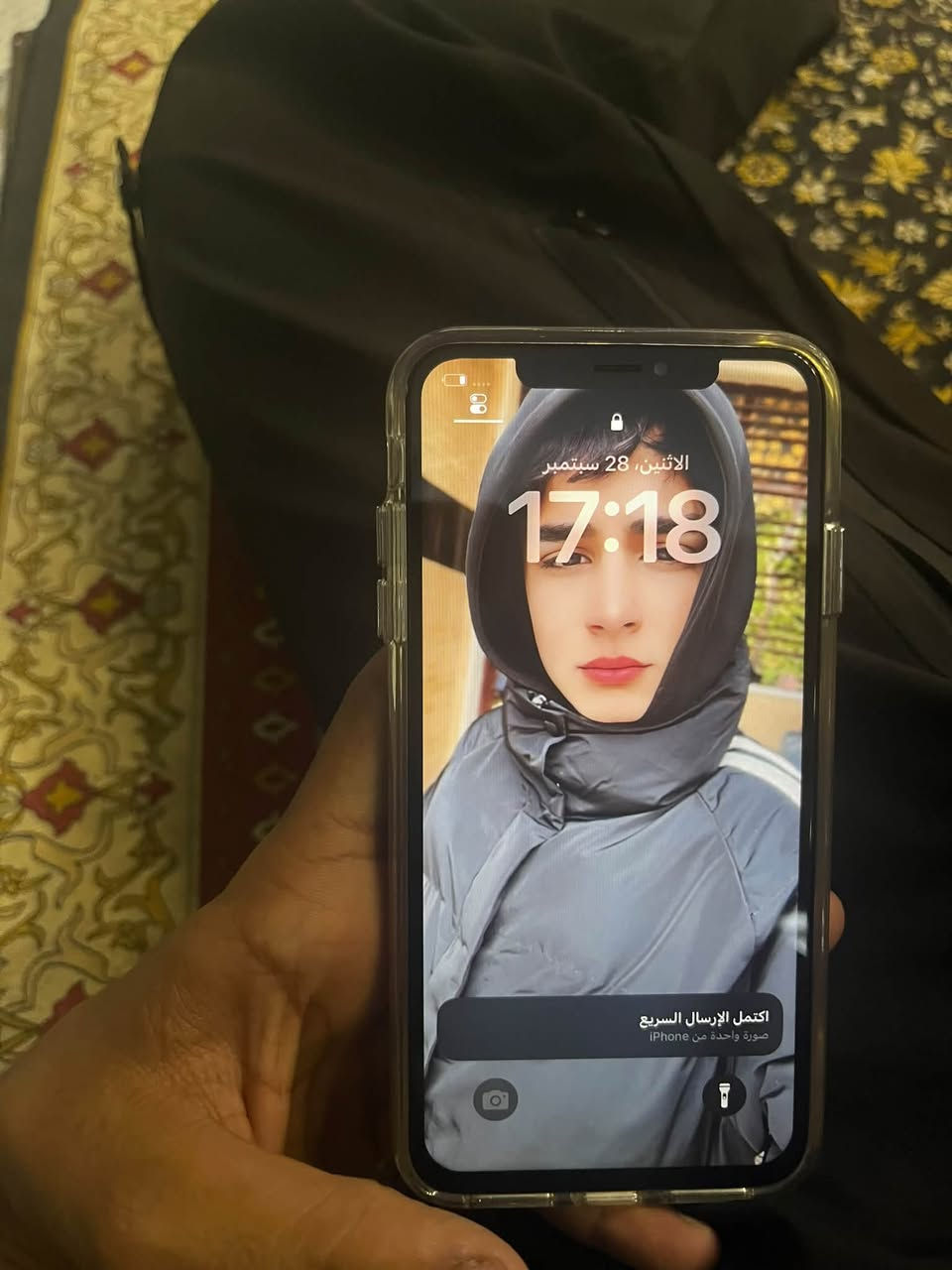 آيفون اكس ماكس  ذاكره512 بطاريه مبدله نوعيه كلش زينه رقمي ***********انتصل واتساب وتدلل مكاني بغداد

نص مكتوب في الصور:
- 17:18
- البطارية
- حالة البطارية والشحن
- رسالة مهمة حول البطارية
- غير قادر على التحقق من أن هذا الـ iPhone يحتوي على بطارية أصلية من Apple. قد لا تكون التفاصيل الواردة من هذه البطارية دقيقة.
- لمعرفة المزيد
- الحد الأقصى للقدرة
- 100%
- هذا قياس لقدرة البطارية مقارنة بقدرتها عندما كانت جديدة. قد تتسبب القدرة المنخفضة بتقليل ساعات الاستخدام بين عملية الشحن والأخرى.
- أقصى قدرة للأداء
- الـ iPhone غير قادر على تحديد عمر البطارية.
- شحن البطارية المحسن
- للحد من استنزاف عمر البطارية، يتعلم الـ iPhone من عادات الشحن اليومية، بحيث ينتظر ولا يتجاوز 80% حتى يحين موعد حاجتك إلى استخدامه.
- غير قادر على التحقق من أن هذا الـ iPhone يحتوي على بطارية أصلية من Apple، قد لا تكون التفاصيل الواردة من هذه البطارية دقيقة.
- 17:18 رجوع مساحة تخزين iPhone iPhone المستخدم: 14,1 غ.ب. من 512 غ.ب. 497,9 غ.ب. بيانات النظام iOS الحجم 39,3 م.ب. اللياقة اليوميات 31,8 م.ب. مكتبة الصور 21,8 م.ب. مذكرات صوتية 7,5 م.ب. القياس 6,5 م.ب. البيانات الصحية 4,3 م.ب. المحفظة 3,9 م.ب.