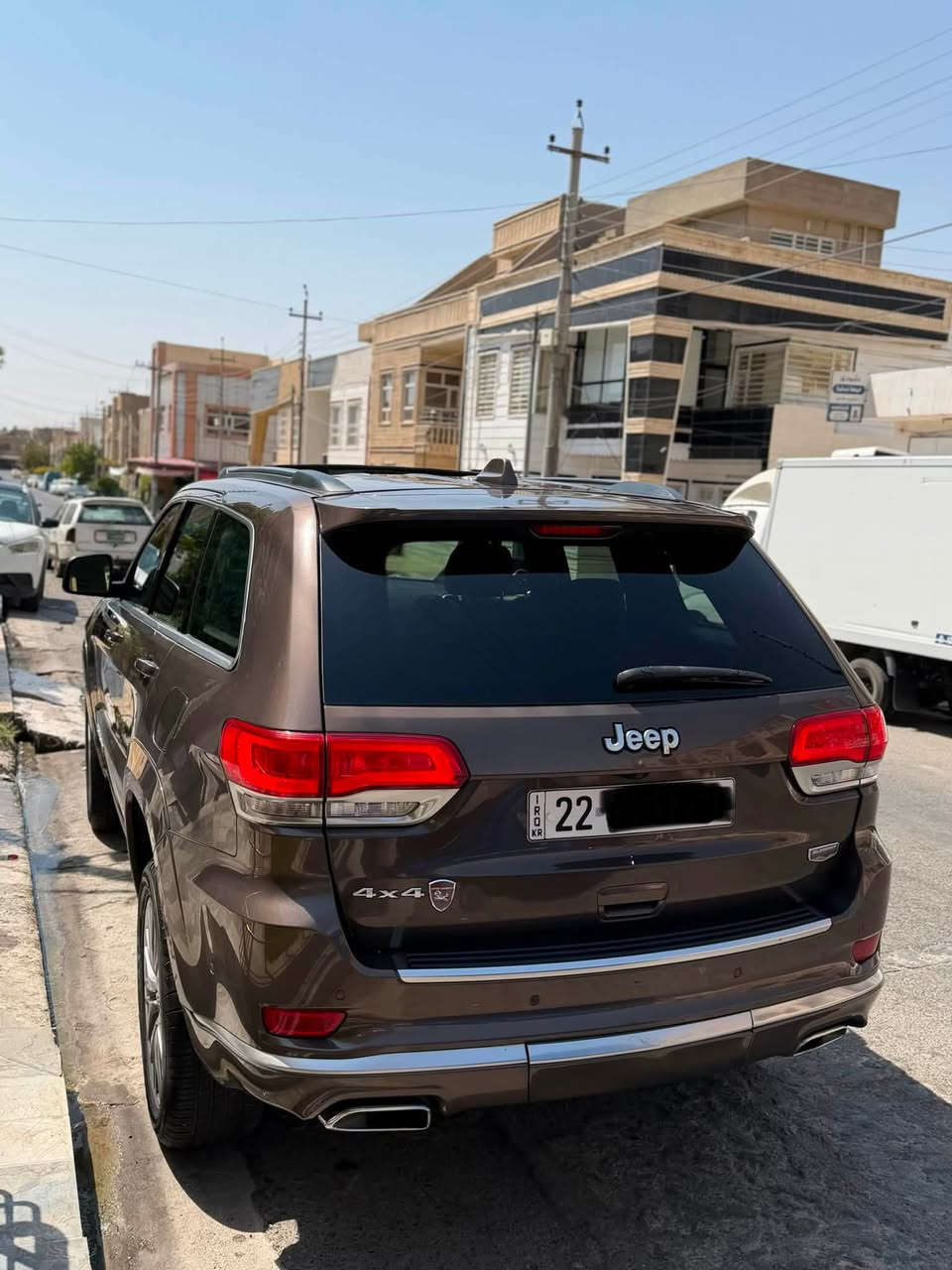 JeeP Summit 2018
عداد : 50000mi 
لون مميز
المواصفات: فول مواصفات ١/١ 

سقف كنتارا(شامو)
6سلندر (3.6)
بصمة
رادار 360درجة
بانوراما
كراسي جلد
كراسي كهرباء-خزن ميموري
كراسي (تدفئة-تبريد)
تشغيل عن بعد
#شاشة كبيرة
#نظام_خرائط(نظام ملاحة)_Navigatio
#نظام_زاوية_التوجيه
شاشة عرض الاعطال
صندوك كهرباء
استيرن تدفئة
شفتات كير بالاستيرن
نظام إطفاء المحرك فقط عند الوقوف واعادة تشغيل المحرك عند المشي AUTO START
نظام تزحلق
فور ويل
متعدد أنظمة القيادة (ثلجي, رمالي,طيني,صخري)
دبل كير(عادي+اوتوماتيك)
ناقل حركة ٨ نمر
نظام سبورت 
نضام اقتصادي ECO
دبل حساس(امامي+خلفي)
مري كهرباء (شفط) AUTO
#مري_قلاب
#مري_جانبي_تدفئة
#مرايا_جانبية_حساسة_للضباب_تعمل_تلقائياً وبعد هواية مواصفات ماتنذكر…

سيارة كلين تايتل كفالة عامة من كلشي جديدة

المكان اربيل للاستفسار :
***********
***********
