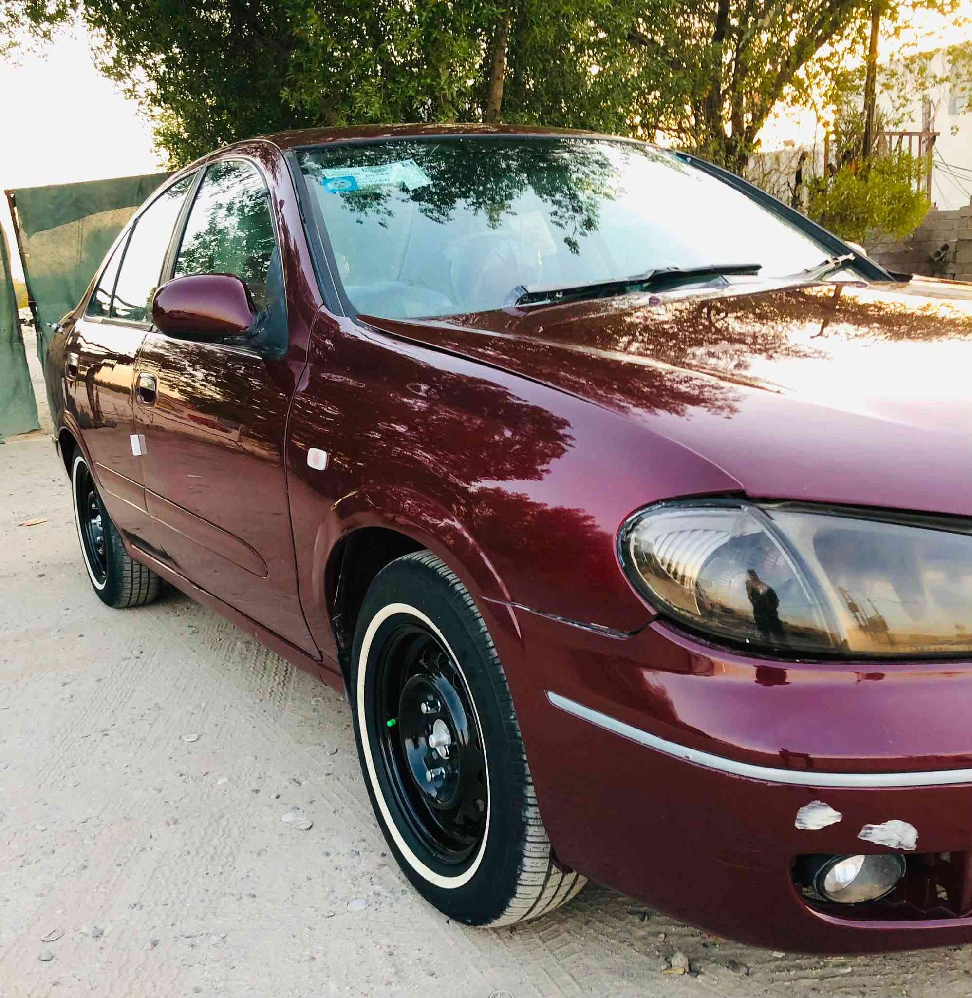 سلام عليكم
للبيع نيسان سني موديل 2000 اصل ياباني السياره رقم بغداد بأسمي هزه جديده سنويه لل2029 
كير اوتوماتيك مكينه مكفوله تبريد شغال مكفوله من الضربه فقط بنيد مبدل بدون دواخل مصبوغه عام جماليه رايدها ب58 وبيها مجال مكاني بغداد/الدوره ***********

