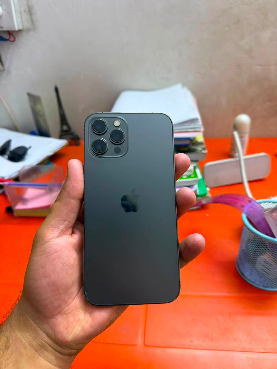 سلام عليكم ايفون 12 برو ماكس
🔋76الاصلية ماممبدلة
الذاكرة 256
السعر 450
جهاز نضيف ماداخل صيانه مكاني بغداد الباديات. ***********
