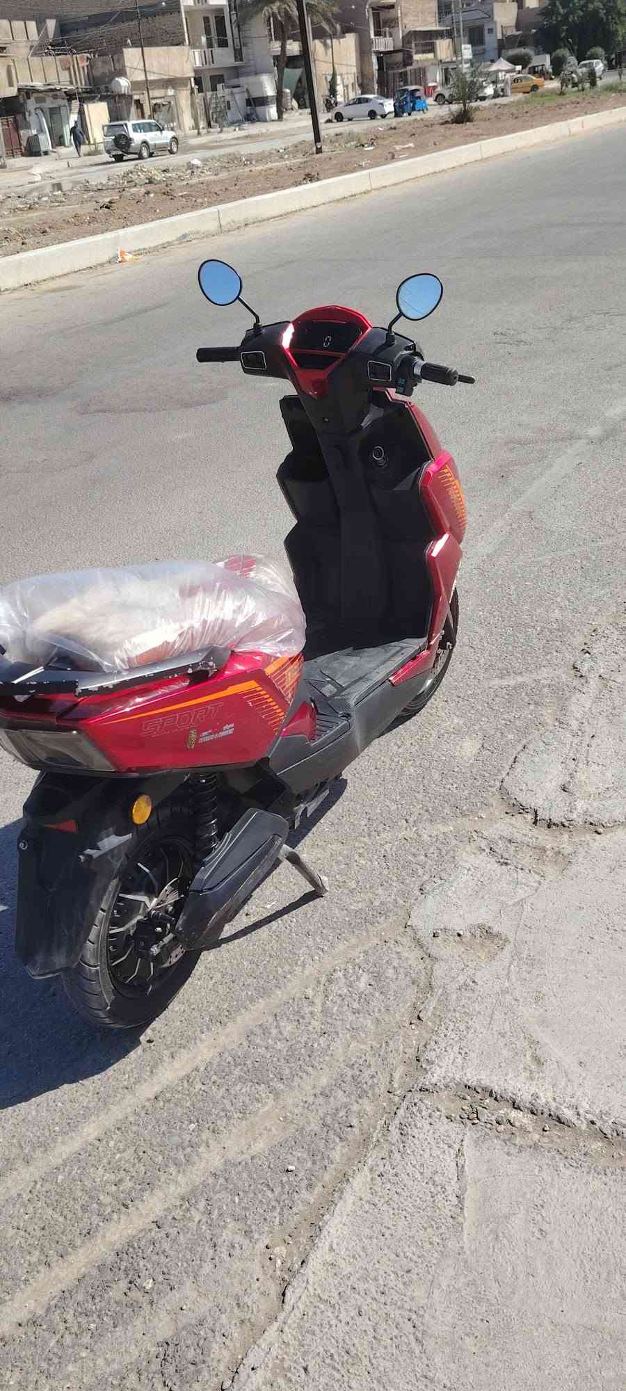دراجه شحن • ٦ بطاريات • بيع مستعجل