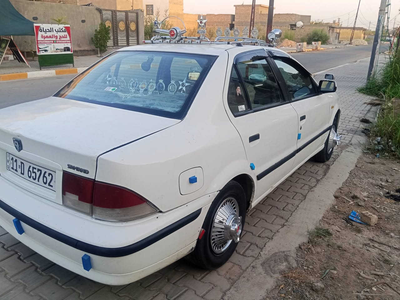 سمند موديل 2011 سيارة جاهزة من مكينة وتبريد والگير رقم بغداد انكليزي هزة جديدة والسنويه الى 2028 السعر 48 وبيها مجال للأستفسار الاتصال على الرقم *********** ومتواجد واتساب مكاني التاجي
